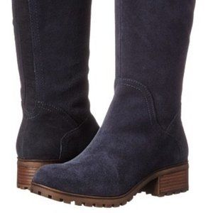 Lucky Brand boots | Lucky Harleen over-the-knee suede boots